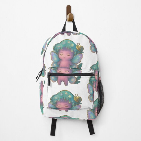 Item preview, Garden Fairy Mushroom Friend Kawaii Pink Vinyl Cute designed and sold by zoughlal.