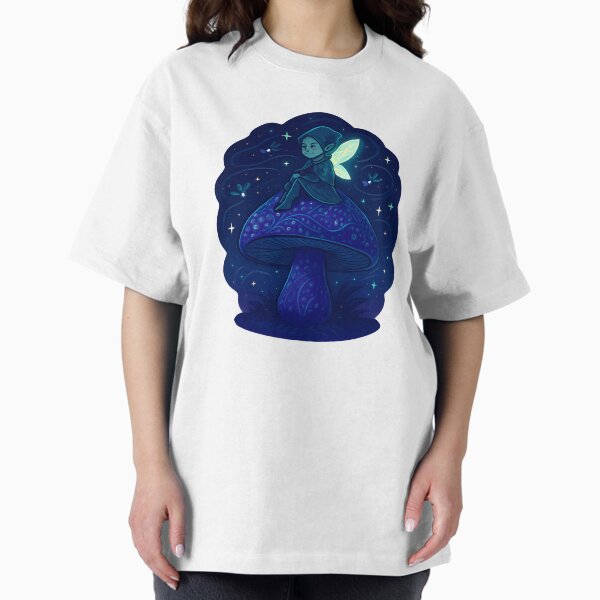 Item preview, Garden Fairy Mushroom Friend - Enchanted Purple Toadstool Vinyl designed and sold by zoughlal.