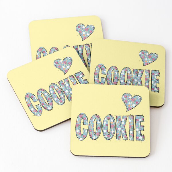 Item preview, Cookie Floral Stitch Pattern With Yellow Background  designed and sold by missmann.