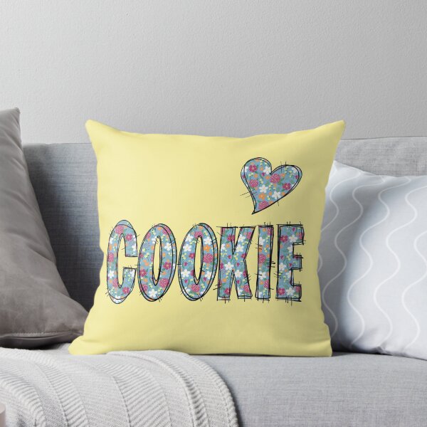 Item preview, Cookie Floral Stitch Pattern With Yellow Background  designed and sold by missmann.