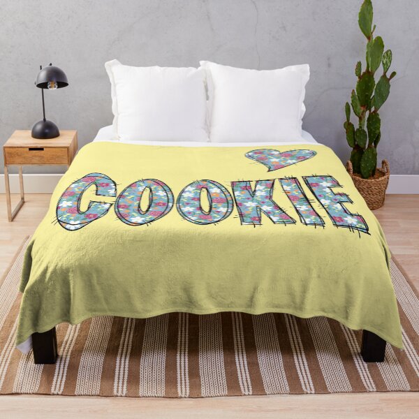 Item preview, Cookie Floral Stitch Pattern With Yellow Background designed and sold by missmann.