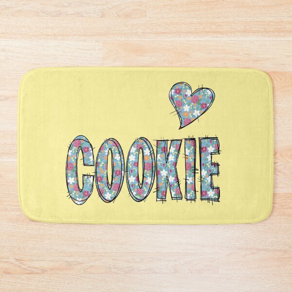 Item preview, Cookie Floral Stitch Pattern With Yellow Background  designed and sold by missmann.