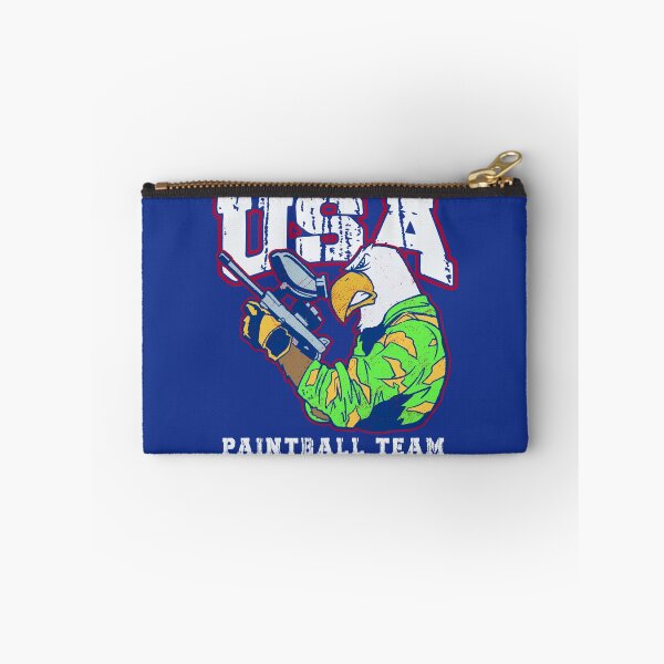 Item preview, USA Eagle Paintball Mascot - American Eagle Playing Paintball designed and sold by ImaginarStore.