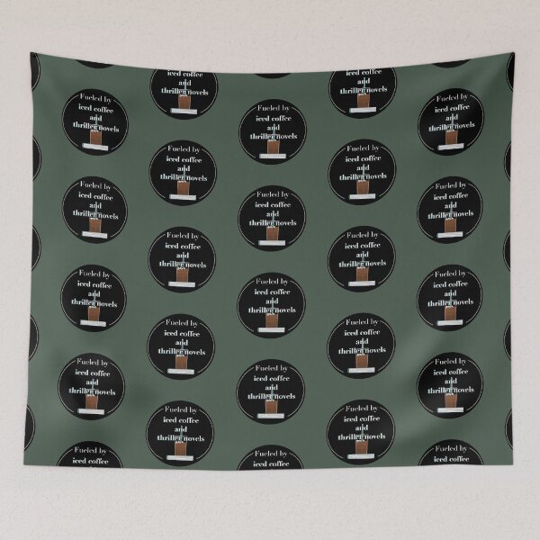 Item preview, Fuled by coffee and books designed and sold by thePaintedHook.