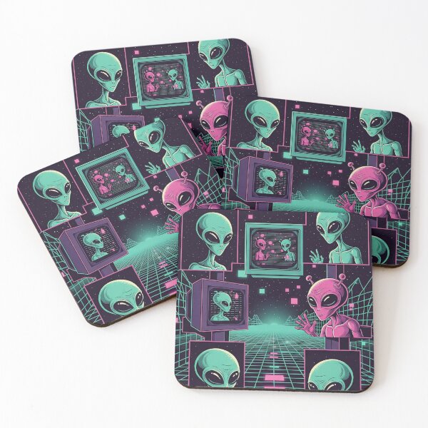 Item preview, aliens designed and sold by 4rtistcDrift.