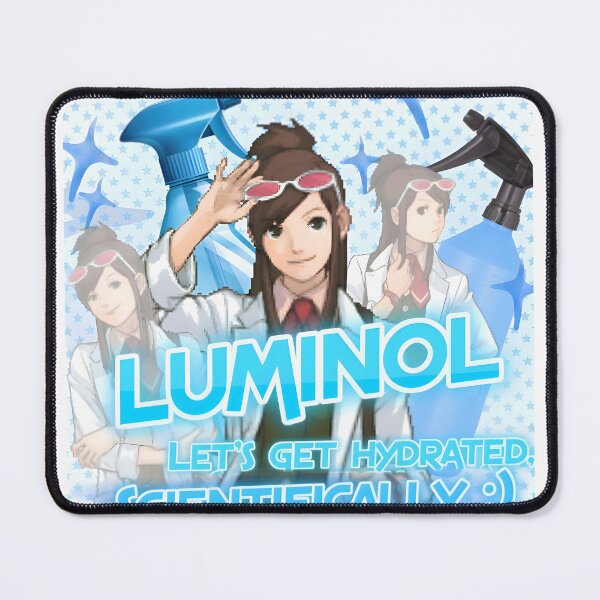 Item preview, Ema Ace Attorney - Scientific Hydration designed and sold by SpoopyDraws.