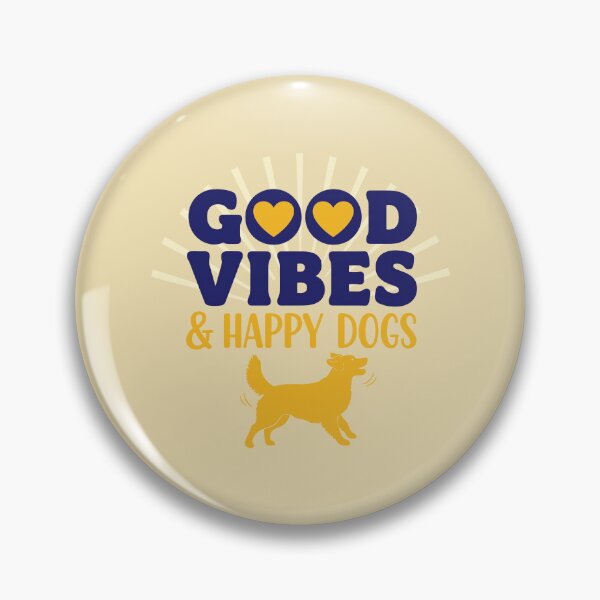 Item preview, Good Vibes & Happy Dog designed and sold by Amir Faysal.