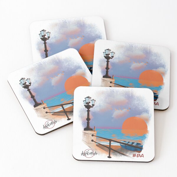 Item preview, Bari Sunset — Lungomare Dreams designed and sold by KURISASHI.