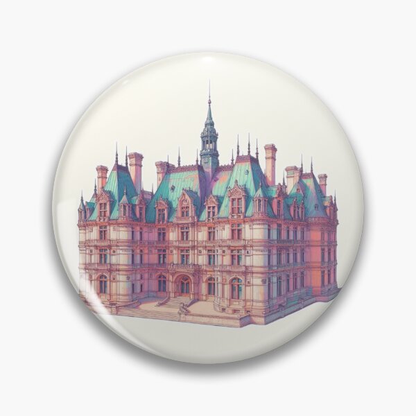 Item preview, Copy of Minimalist French Castle - Modern Chateaucore Aesthetic Wall Art designed and sold by Sugar Wisdom .