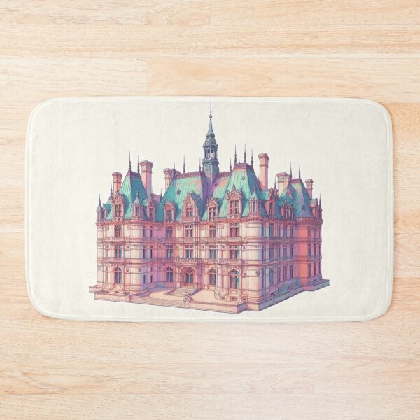Item preview, Copy of Minimalist French Castle - Modern Chateaucore Aesthetic Wall Art designed and sold by Sugar Wisdom .