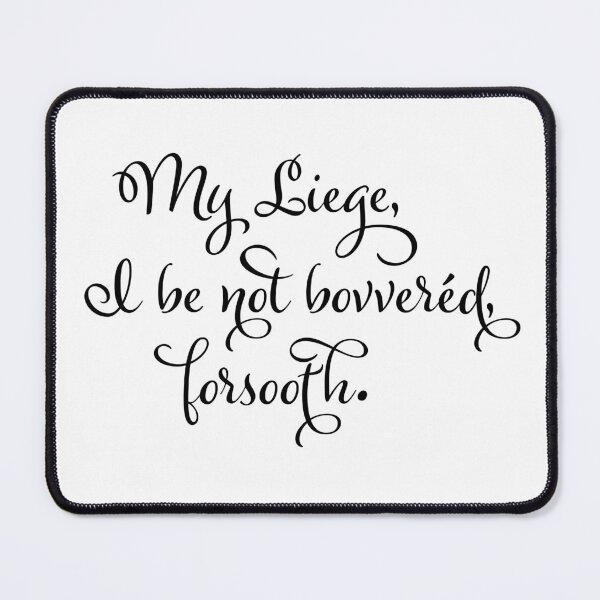 Item preview, I be not bovveréd designed and sold by tinylavafish.