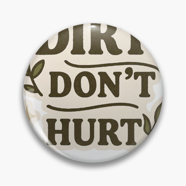 Item preview, Dirt Don't Hurt lettering designed and sold by Stic.kvers.