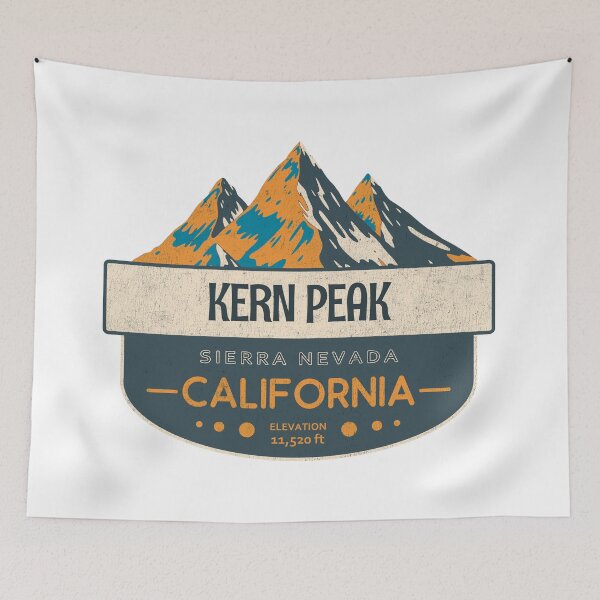 Item preview, Kern Peak, Sierra Nevada, California, Mountain Design designed and sold by Wanderful-roads.