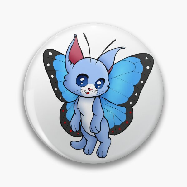 Item preview, Blue Morpho Kitty designed and sold by DesignsByHumbug.