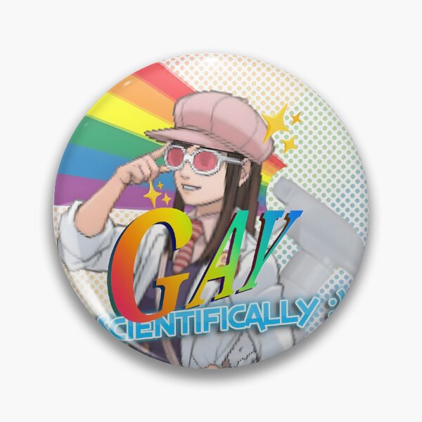 Item preview, Ema Ace Attorney - Gay Scientifically  designed and sold by SpoopyDraws.