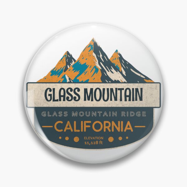 Artikelvorschau, Glass Mountain, Glass Mountain Ridge, Kalifornien, Bergdesign entworfen und verkauft von Wanderful-roads.