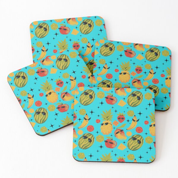 Item preview, Tropical Cool Fruits Dice Pattern by Tobe Fonseca designed and sold by Tobe Fonseca®.