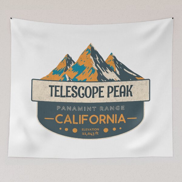 Item preview, Telescope Peak, Panamint Range, California, Mountain Design designed and sold by Wanderful-roads.