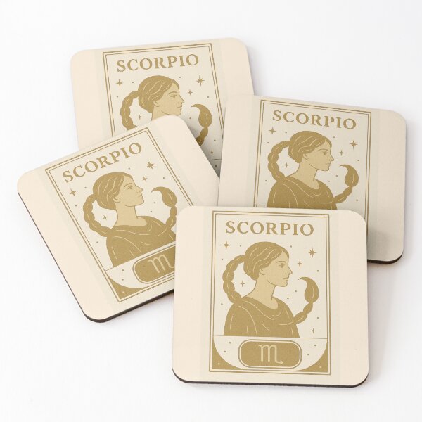 Item preview, Scorpio Star Sign Astrology Illustration designed and sold by wonderxwander.