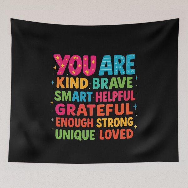 Item preview, You Are Kind Brave Back to School Kids and Teachers designed and sold by tmerchtrends.