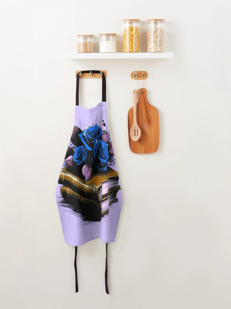 Thumbnail 4 of 6, Apron, Bookstack designed and sold by GraphicsClub.