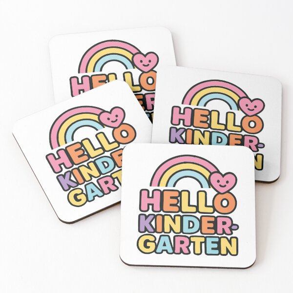 Item preview, Back to School Hello Kindergarten Teacher Kids designed and sold by tmerchtrends.