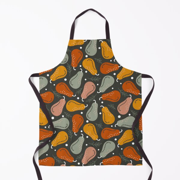 Item preview, Fall Color Pears Fruit Pattern designed and sold by Farissa Designs.