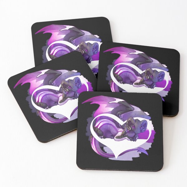 Item preview, Demisexual Pride Dragon designed and sold by kaenith.