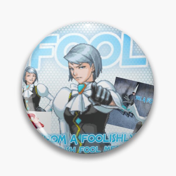 Item preview, Franziska Ace Attorney - Foolishly Foolish Fool designed and sold by SpoopyDraws.