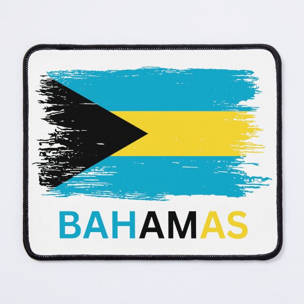 Item preview, Bahamas Flag Sticker . Bahamas Travel Destination Stamp Sticker designed and sold by VainPro.