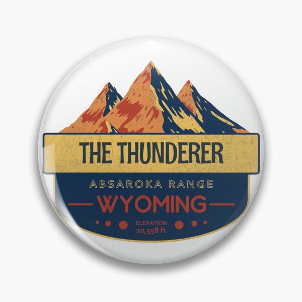 Item preview, The Thunderer, Absaroka Range, Wyoming, Mountain Design designed and sold by Wanderful-roads.