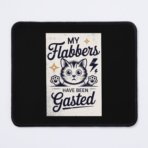 Item preview, Surprised Cat - My Flabbers Have Been Gasted designed and sold by theartfulaspie.