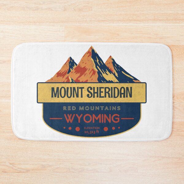 Artikelvorschau, Mount Sheridan, Red Mountains, Wyoming, Bergdesign entworfen und verkauft von Wanderful-roads.