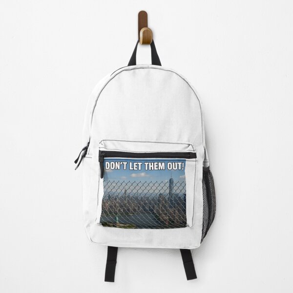 Item preview, "Don't Let Them Out! – NYC Behind the Fence" designed and sold by NCLaserDesigns.
