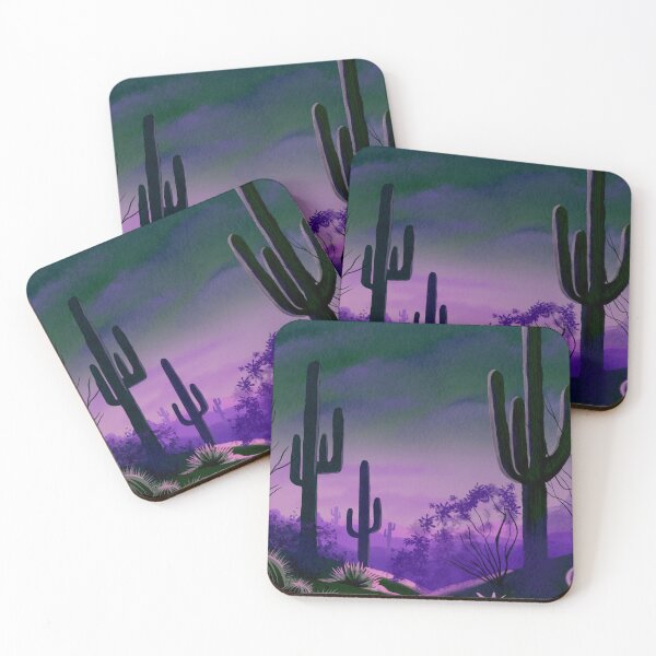 Item preview, Night Desert Landscape designed and sold by KimsArtGallery.