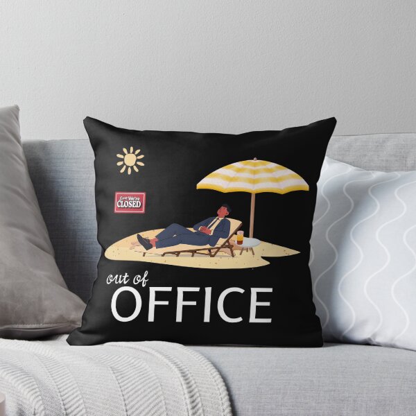 Item preview, Out of Office – Beach Vacation Relaxing Businessman Funny T-Shirt designed and sold by MaybeeShirts.