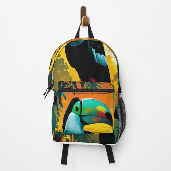 Item preview, Toucan Silhouette Tropical Rainforest Sunset Paradise designed and sold by Max Store.