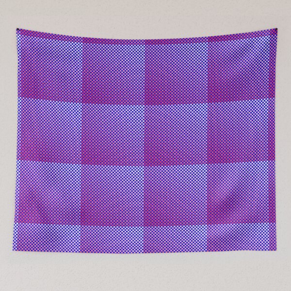 Item preview, Grid Gradient Plaid Red and Blue designed and sold by Art in My Loft.