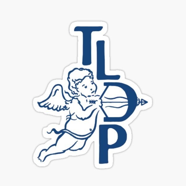 The Last Dinner Party angel logo - tldp Sticker