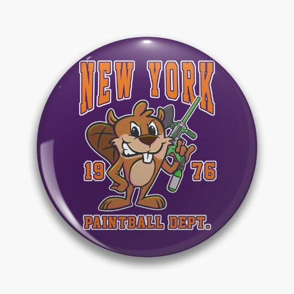 Item preview, Paintball Dept. NY Mascot - Paintball Ready NY Beaver designed and sold by ImaginarStore.