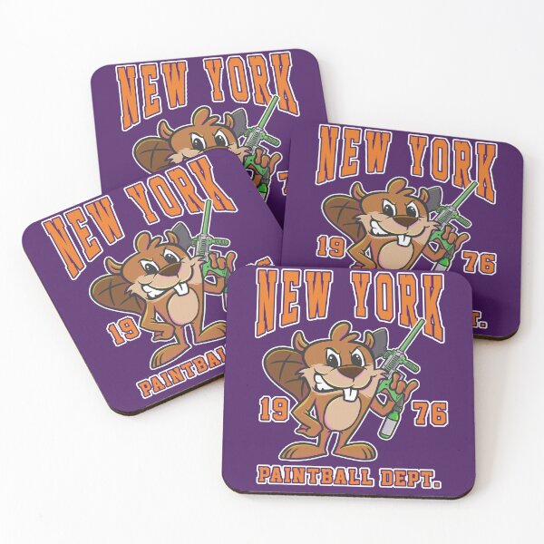 Item preview, Paintball Dept. NY Mascot - Paintball Ready NY Beaver designed and sold by ImaginarStore.