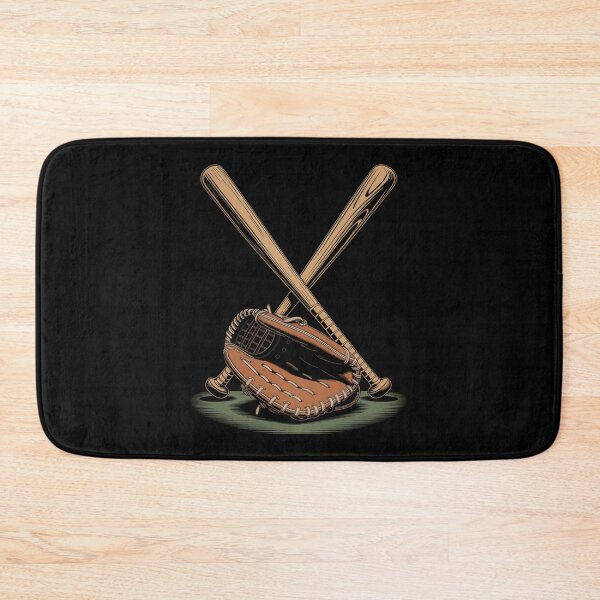 Item preview, Crossed Baseball Bats and Glove designed and sold by SignumShop.