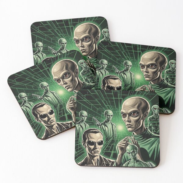 Item preview, ALIENS IN THE MATRIX designed and sold by 4rtistcDrift.