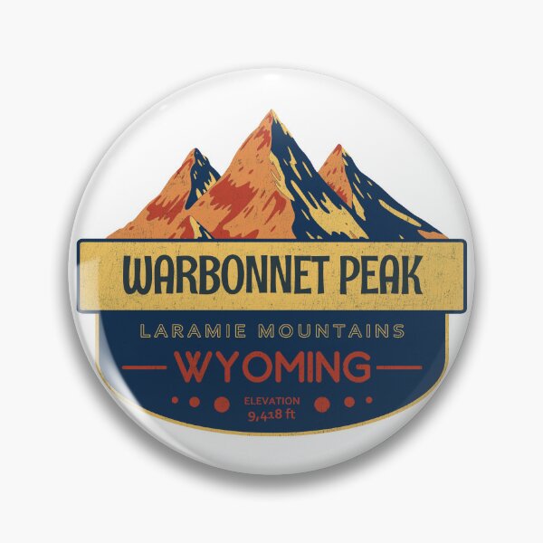 Item preview, Warbonnet Peak, Laramie Mountains, Wyoming, Mountain Design designed and sold by Wanderful-roads.