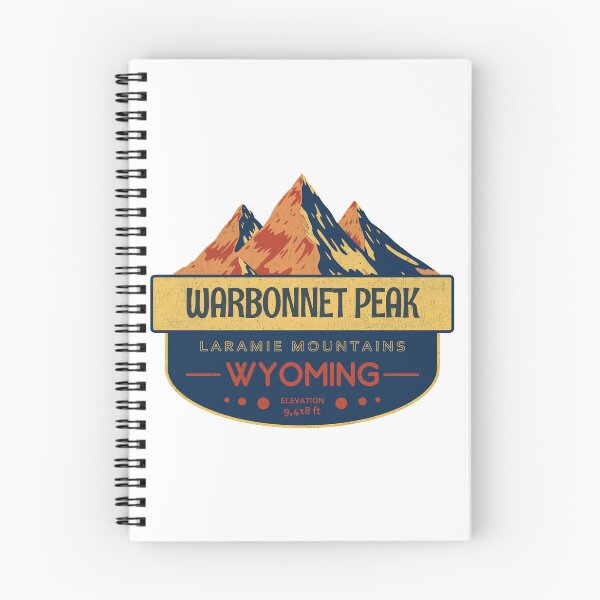 Item preview, Warbonnet Peak, Laramie Mountains, Wyoming, Mountain Design designed and sold by Wanderful-roads.