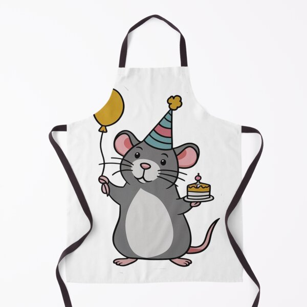 Item preview, Birthday rat designed and sold by KapuczeShop.