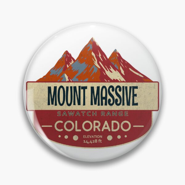 Item preview, Mount Massive, Sawatch Range, Colorado, Mountain Design designed and sold by Wanderful-roads.