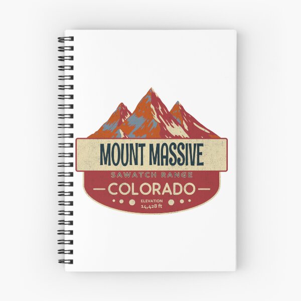 Item preview, Mount Massive, Sawatch Range, Colorado, Mountain Design designed and sold by Wanderful-roads.