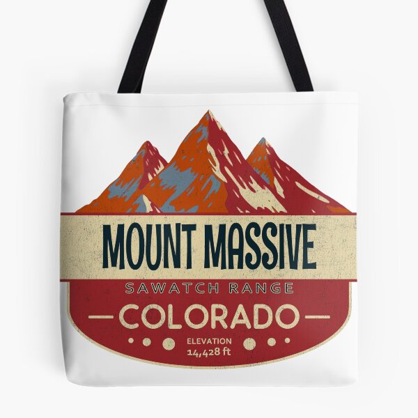 Item preview, Mount Massive, Sawatch Range, Colorado, Mountain Design designed and sold by Wanderful-roads.