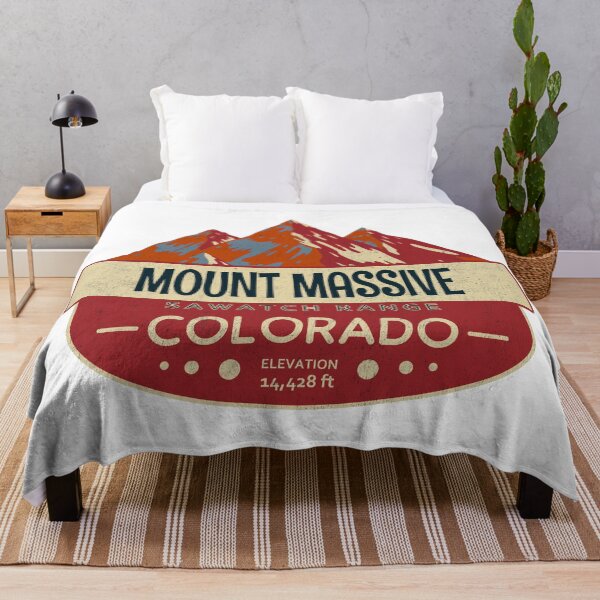 Item preview, Mount Massive, Sawatch Range, Colorado, Mountain Design designed and sold by Wanderful-roads.